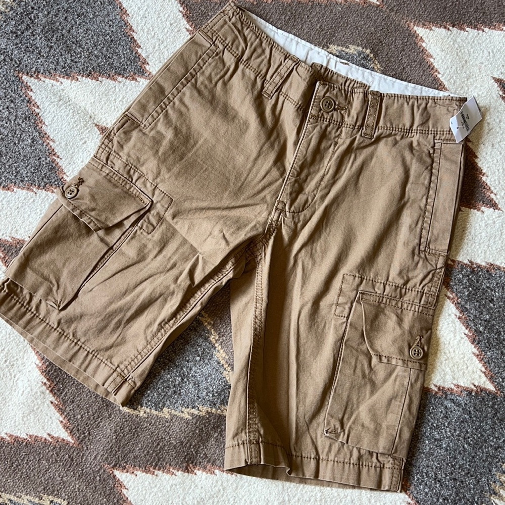 Boys Cargo Short Khaki GAP